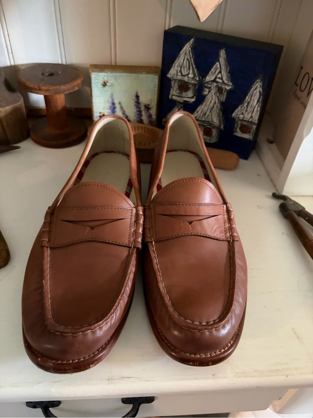Brooks Brothers Classic Men's Penny Loafers in Brown